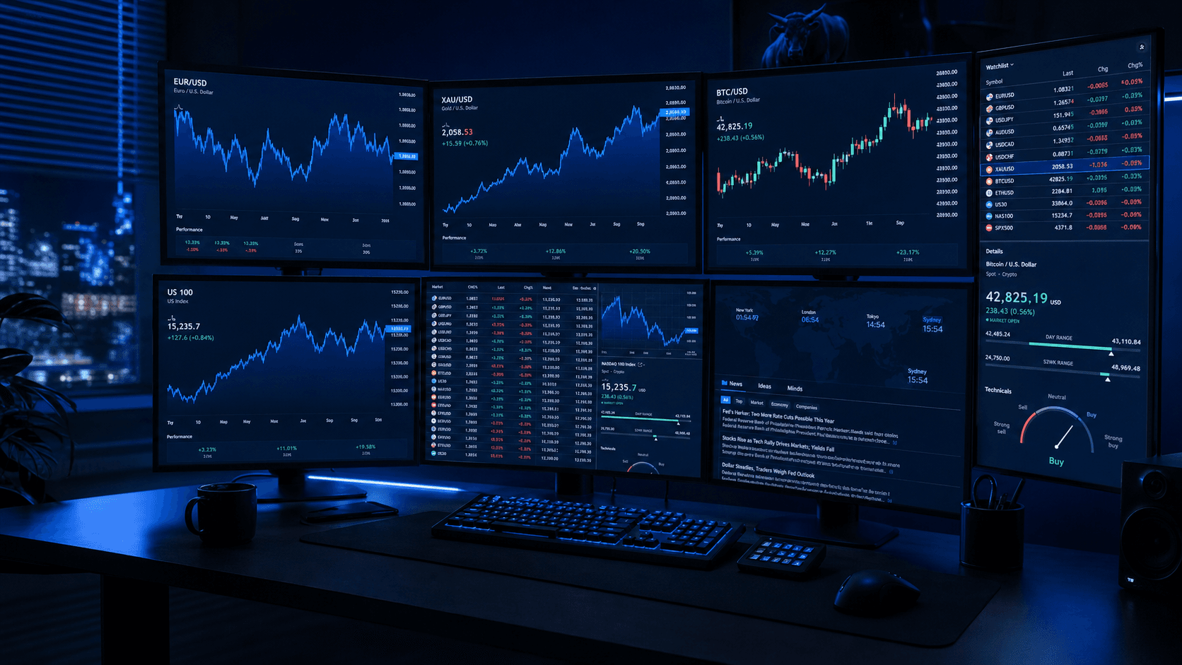 Ilustrasi artikel Assets and Trading Instruments Available on Stockity
